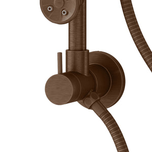 PULSE ShowerSpas Shower System - Lanai Shower System - Brass diverter - Oil rubbed bronze - 1089 - Vital Hydrotherapy