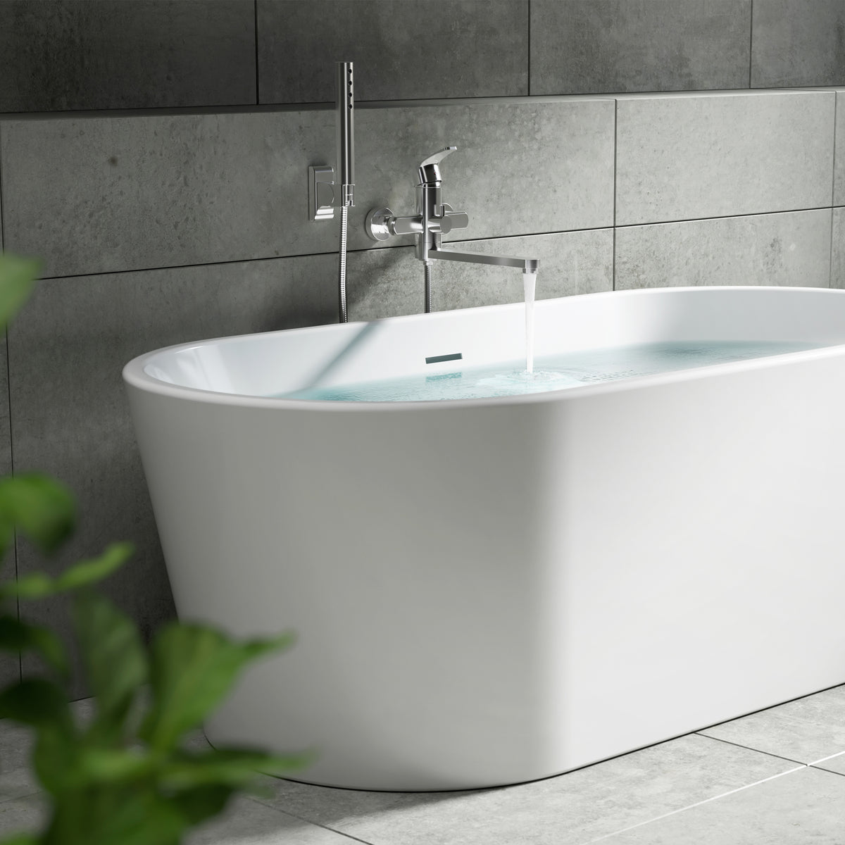 PULSE Wall Mounted Tub Filler 3030-WMTF - Vital Hydrotherapy