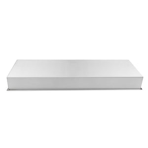 PULSE ShowerSpas Niche – 304 Stainless Steel - 10mm thin, sleek rectangular border - Stainless Steel Brushed - Dimensions: 39 × 15.4 × 6.3 in - NI-1236 - Vital Hydrotherapy