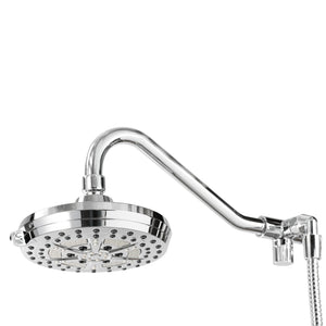 PULSE ShowerSpas Chrome Shower System - Oasis Shower System - 5-function showerhead with soft tips - Polished Chrome - 1053 - Vital Hydrotherapy