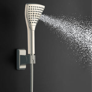 PULSE ShowerSpas Shower System - PowerShot Shower System - 3-function hand shower and hand shower holder - Brushed Nickel - Powershot - 1056 - Vital Hydrotherapy