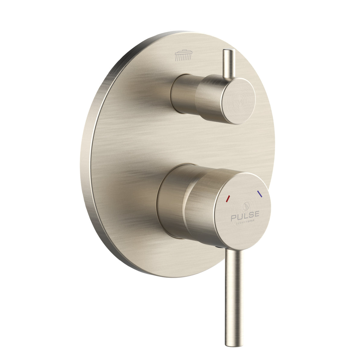 PULSE ShowerSpas Two Way Tru-Temp Pressure Balance 1/2" Rough-In Valve with Trim Kit 3005-RIVD - Vital Hydrotherapy