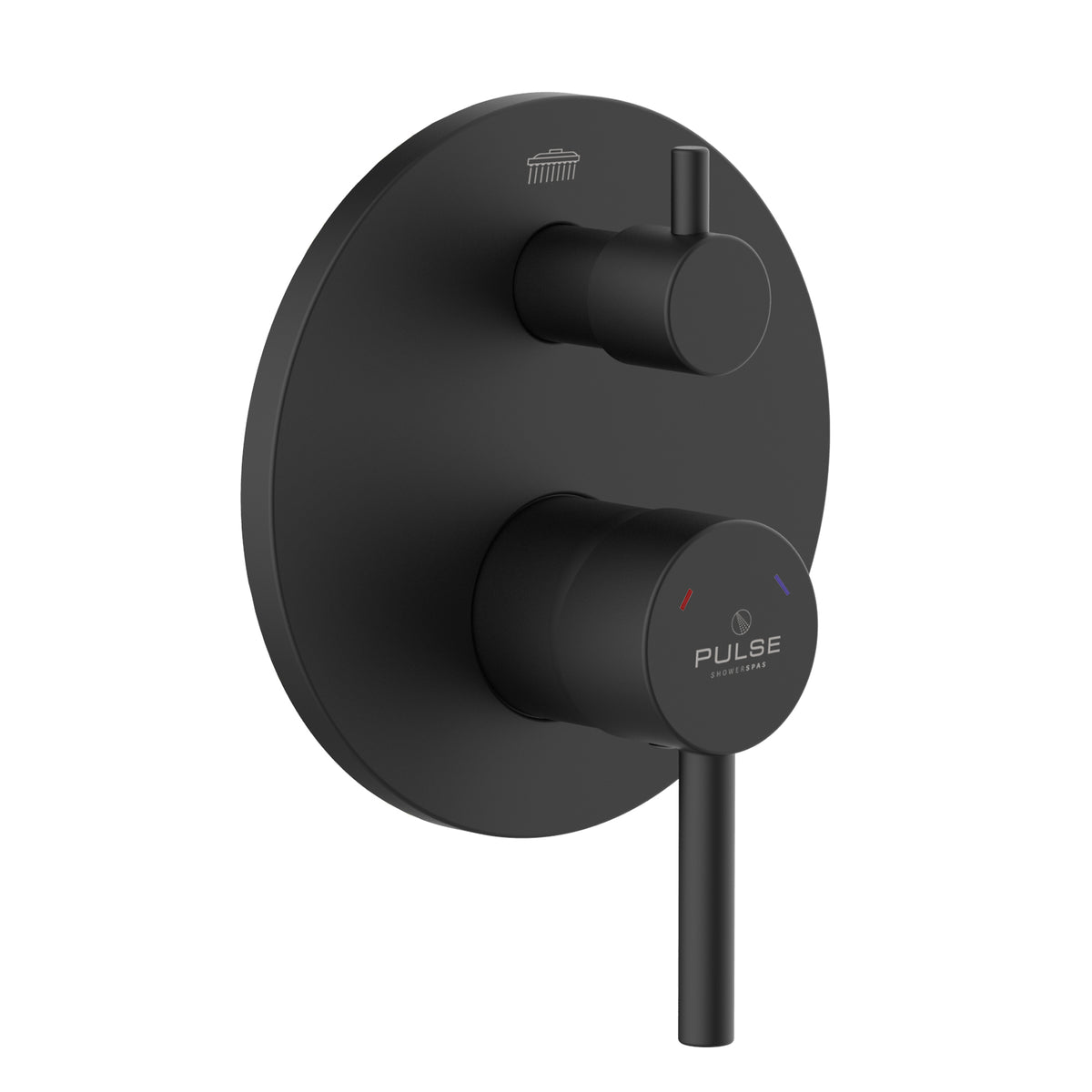 PULSE ShowerSpas Two Way Tru-Temp Pressure Balance 1/2" Rough-In Valve with Trim Kit 3005-RIVD - Vital Hydrotherapy