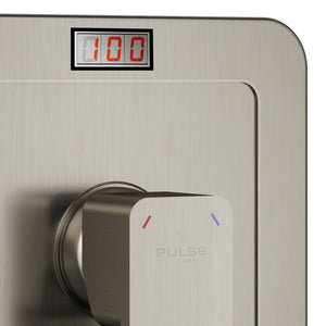 PULSE ShowerSpas LED Tru-Temp Pressure Balance 1/2" Rough-In Valve with Trim Kit 3004-RIV-PB - Vital Hydrotherapy