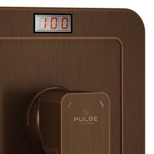 PULSE ShowerSpas LED Tru-Temp Pressure Balance 1/2" Rough-In Valve with Trim Kit 3004-RIV-PB - Vital Hydrotherapy