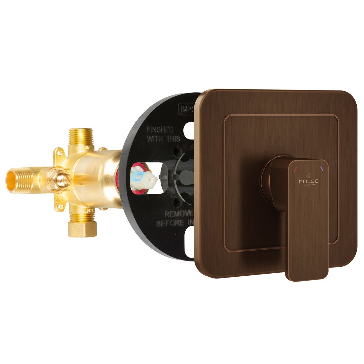 PULSE ShowerSpas Tru-Temp Pressure Balance 1/2" Rough-In Valve with Trim Kit 3003-RIV-PB - Vital Hydrotherapy