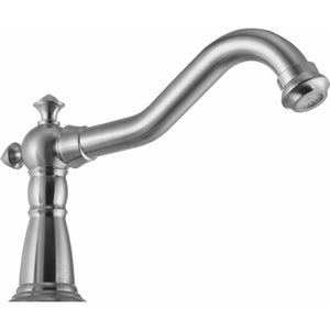 Deck-mount Roman Tub Faucet - Brushed Nickel Finish - Vital Hydrotherapy
