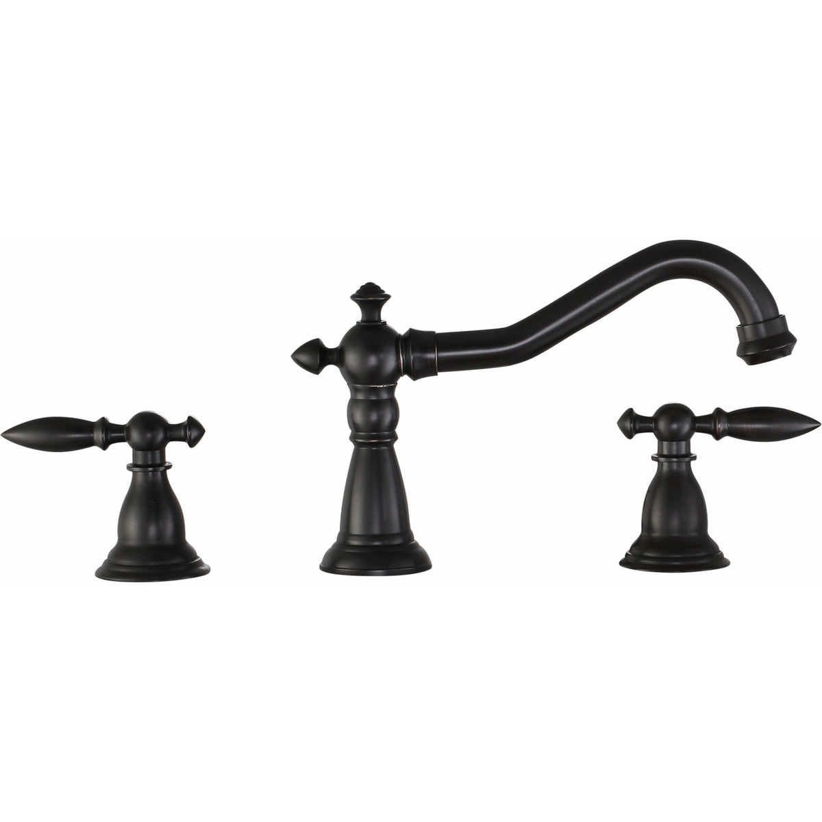 Deck-mount Roman Tub Faucet - Roman Tub Faucet Handle - Oil Rubbed Bronze Finish - Vital Hydrotherapy