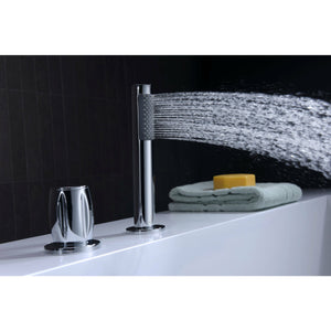 Tub Faucet Handle - Extendable Euro-grip Handheld Sprayer - Lifestyle - Vital Hydrotherapy