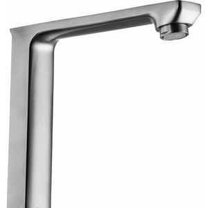 Deck-mount Roman Tub Faucet - Brushed Nickel Finish - Vital Hydrotherapy