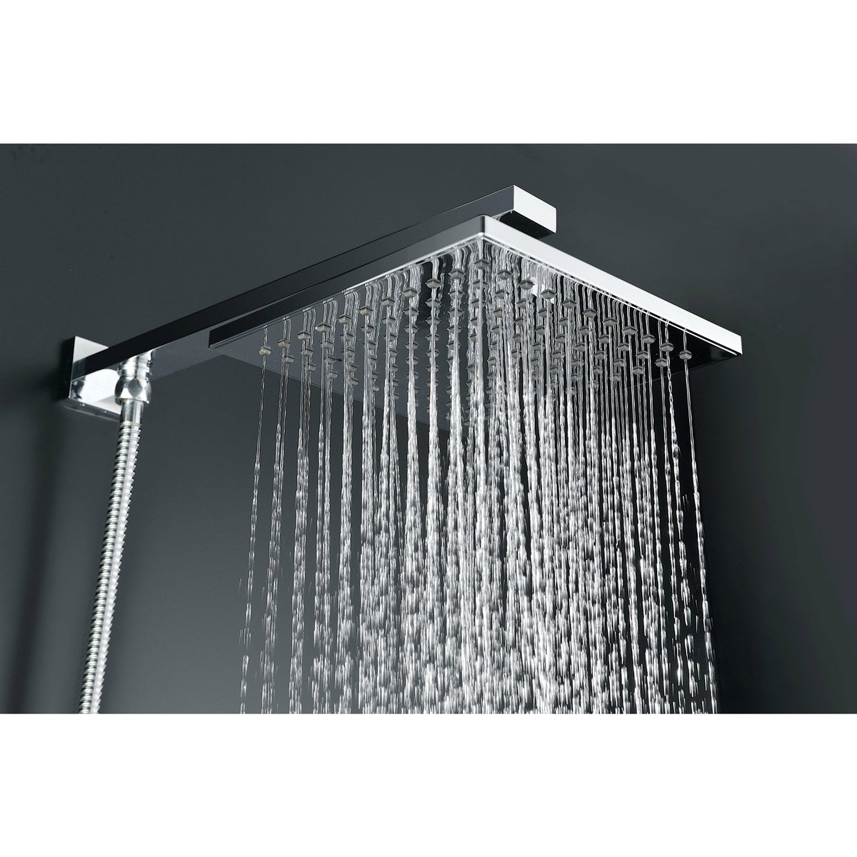 Heavy Rain Showerhead in Polished Chrome SH-AZ013 - Vital Hydrotherapy