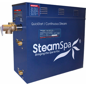 SteamSpa QuickStart Acu-Steam Bath Generator with Built-in auto drain - Vital Hydrotherapy