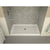 Anzzi Tier 32 x 60 in. Single Threshold Shower Base in Marine Grade Acrylic With Fiberglass Reinforcement in High Gloss White Finish - SB-AZ03 - Center Drain - Vital Hydrotherapy