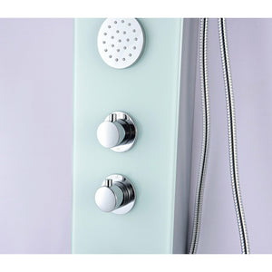Anzzi Acu-stream Directional Body Jet and Shower Control Knobs in White SP-AZ8096 - Vital Hydrotherapy