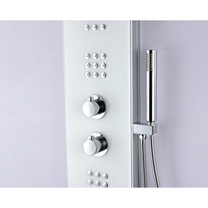 Anzzi Two Shower Control Knobs, Acu-stream Vector Massage Body Jet Sets and Euro-grip Hand Sprayer SP-AZ048 - Vital Hydrotherapy