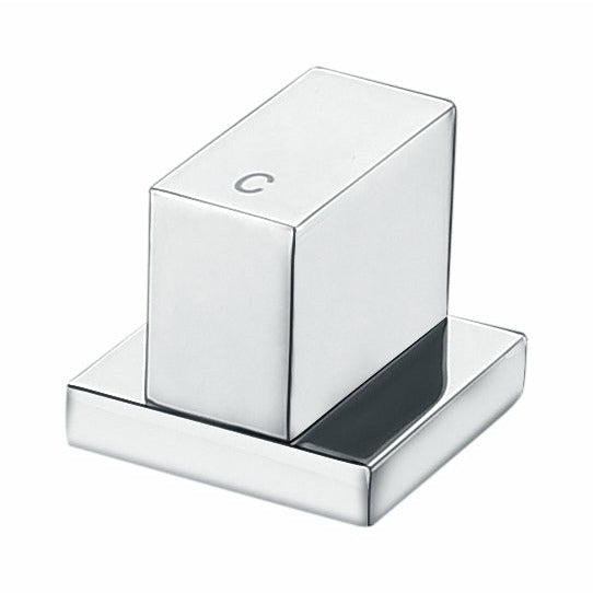 Anzzi Vernal 2-handle Deck-mount Roman Tub Faucet - Cold - Chrome Finish Housing a Solid Brass Interior 