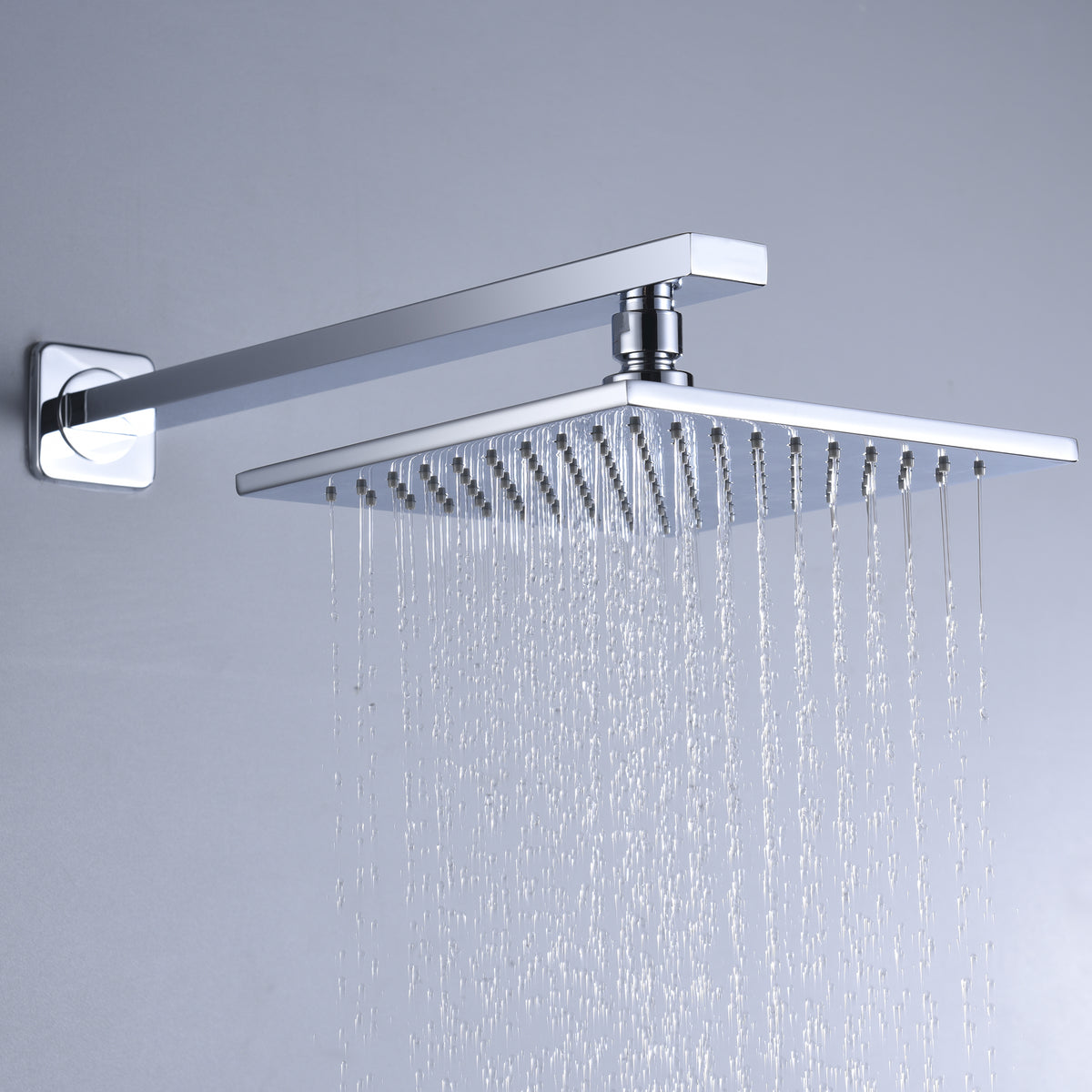 Anzzi Viace Series Wall Mounted Heavy Rain Showerhead in Polished Chrome SH-AZ041 - Vital Hydrotherapy
