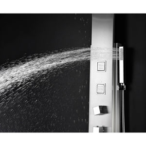 Anzzi Directional Acu-stream Body Jets, Two Shower Control Knobs and Euro-grip Handheld Sprayer SP-AZ035 - Vital Hydrotherapy