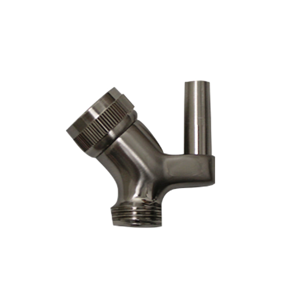 Whitehaus Showerhaus Brass Swivel Brushed Nickel Hand Spray Connector for Use with Mount Model WH179A8-BN - Vital Hydrotherapy