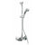 Whitehaus Metrohaus Shower Set Includes Slidebar, Hand Held Shower, Hose and Accessories Basket WH50124-C - Vital Hydrotherapy