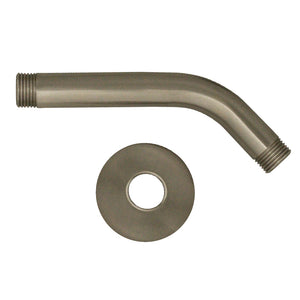 Whitehaus Showerhaus Short Solid Brass Shower Arm with Solid Brass Escutcheon WHSA165-2 - Vital Hydrotherapy