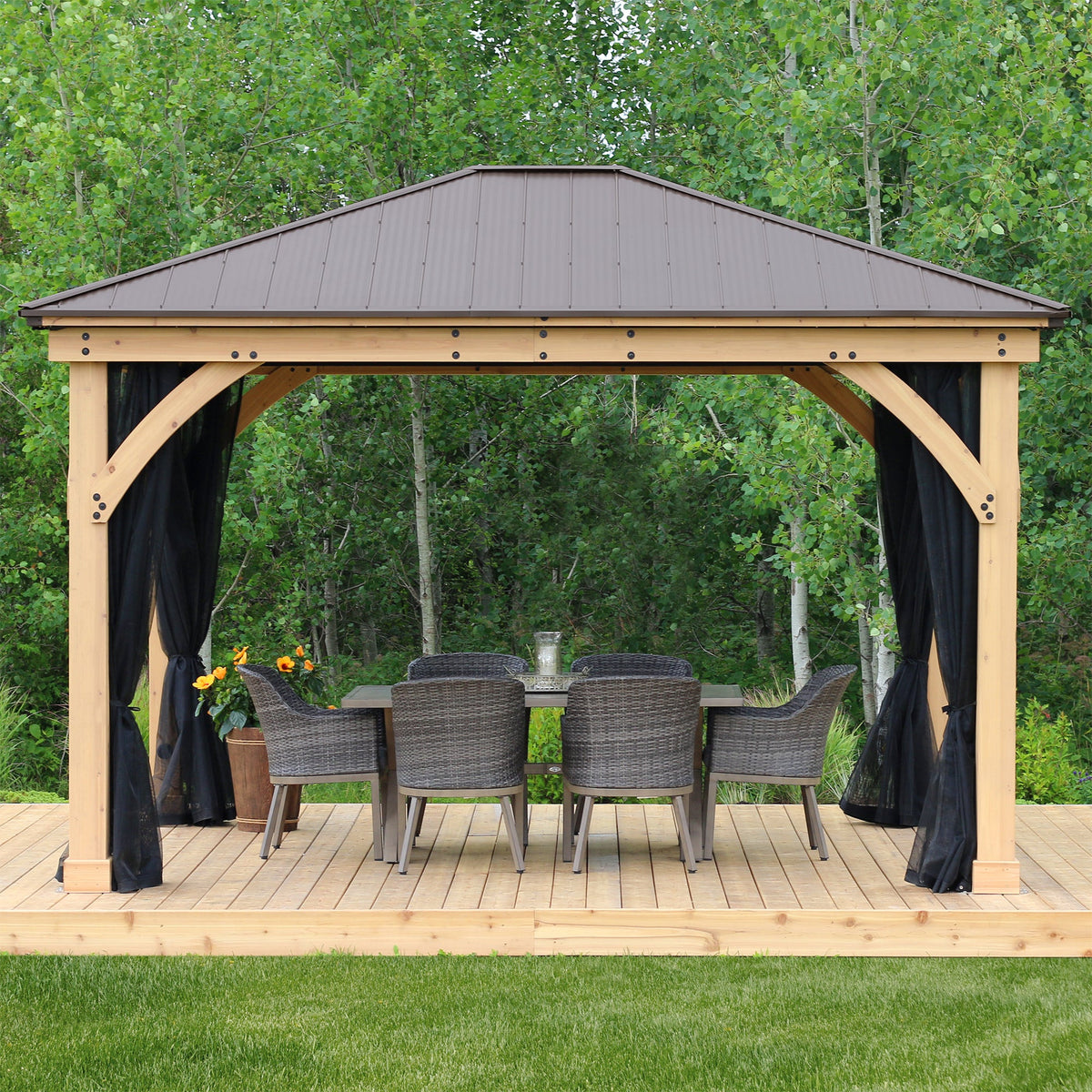 Gazebo Yardistry 12x14 Meridian