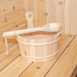 Dundalk Canadian Timber Harmony 4 Person White Cedar Sauna CTC22W - Cask and Spoon - Vital Hydrotherapy