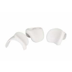 MSpa Comport Set - Two headrests and one cup holder - light grey close up view in white background