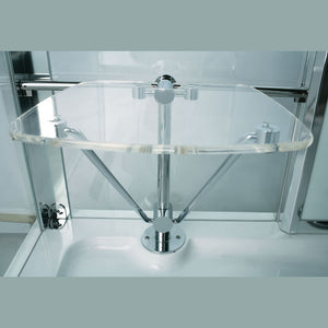 Athena steam shower solid glass Heavy-Duty Bench Seats